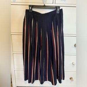 Pleated Striped Club Monaco Skirt Size 8